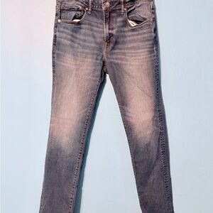 American Eagle Outfitters Dark Wash, Slim Straight Jean, Airflex +, 34x34